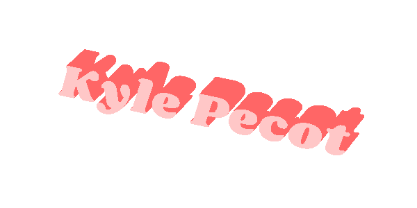 glitter text that says the losers name